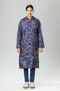 MOSAIC PRINTED REVERSIBLE LONG COAT