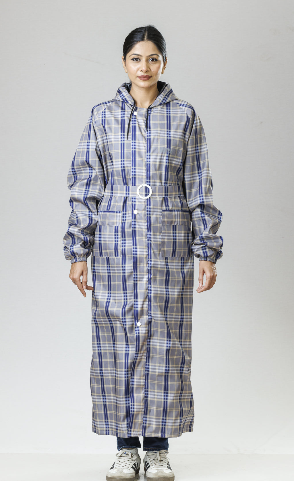 CHECKMATE REVERSIBLE LONG COAT