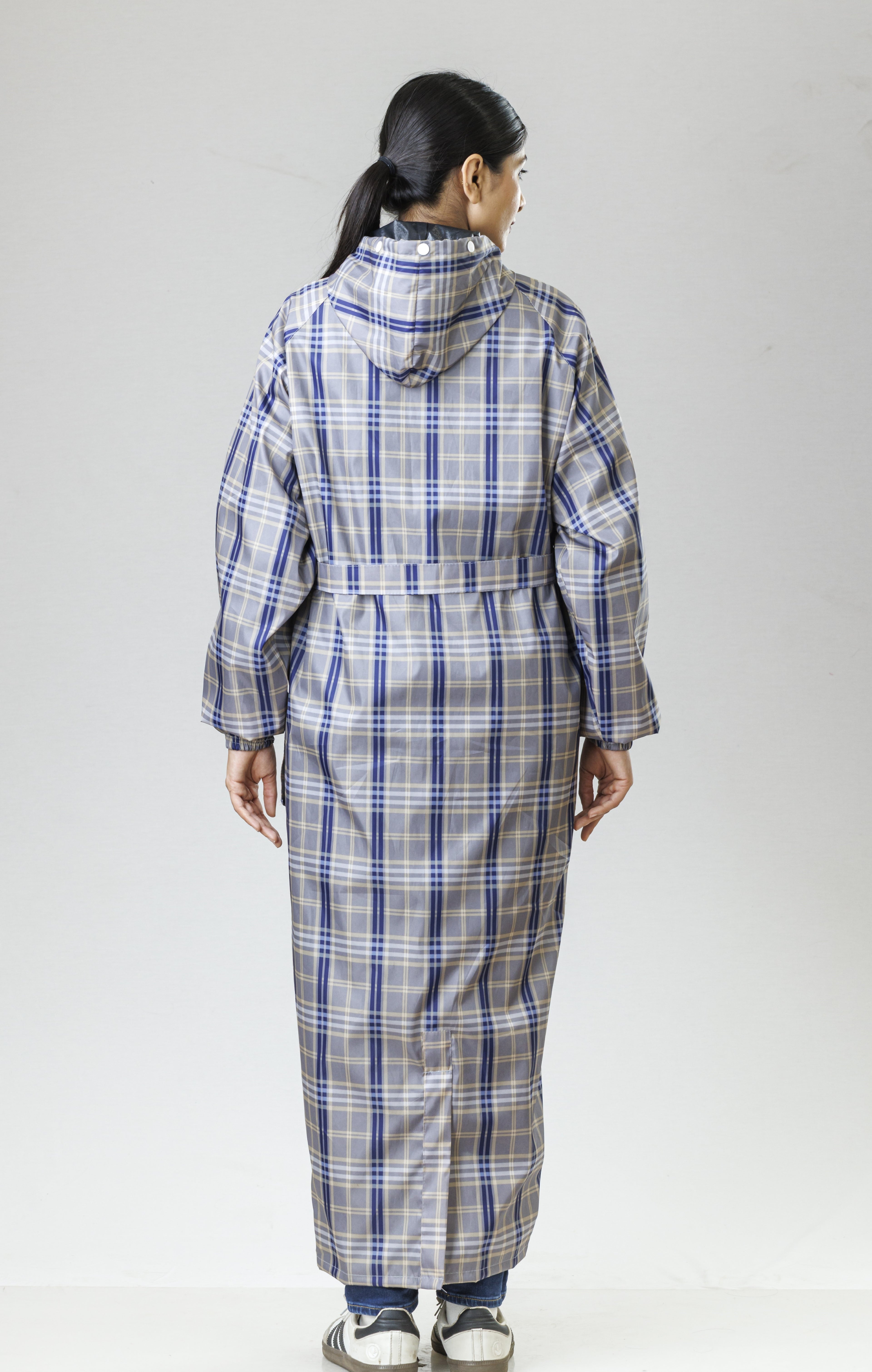 CHECKMATE REVERSIBLE LONG COAT